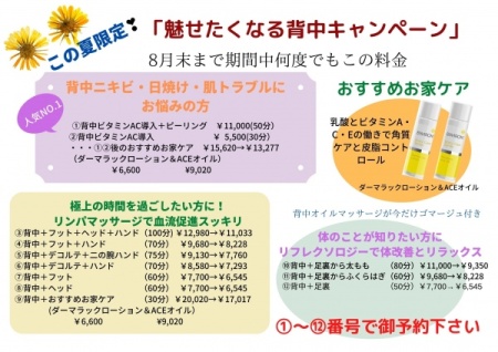 ミント　記念日　はがき　横-8